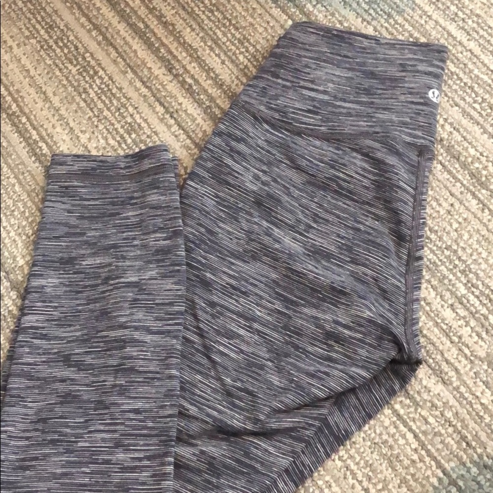 Lululemon wunder under high rise 7/8 leggings